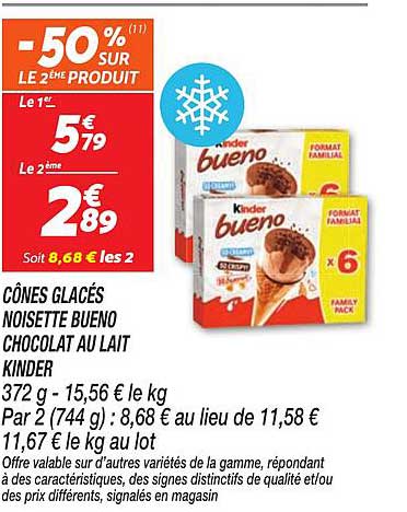 -50% SUR LE 2ÈME PRODUIT