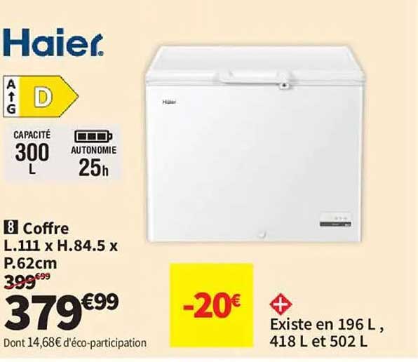 8 Coffre L.111 x H.84.5 x P.62cm
