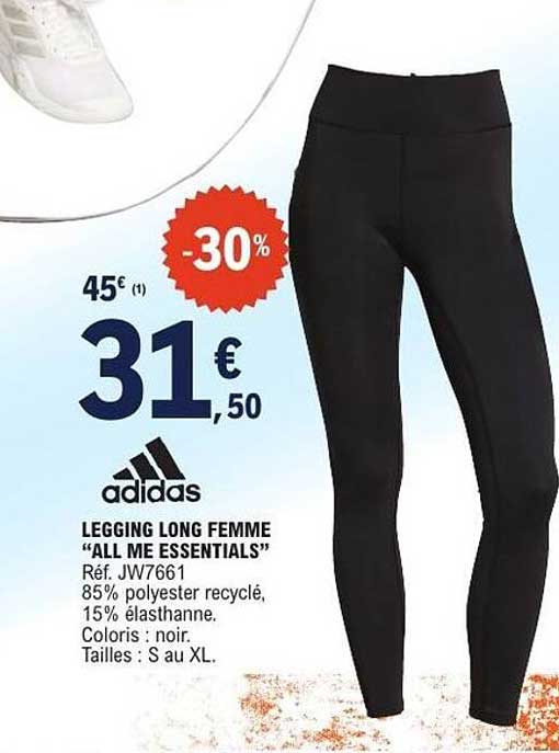 adidas LEGGING LONG FEMME “ALL ME ESSENTIALS”