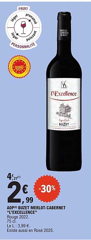 ADP® BUZET MERLOT-CABERNET “L’EXCELLENCE”