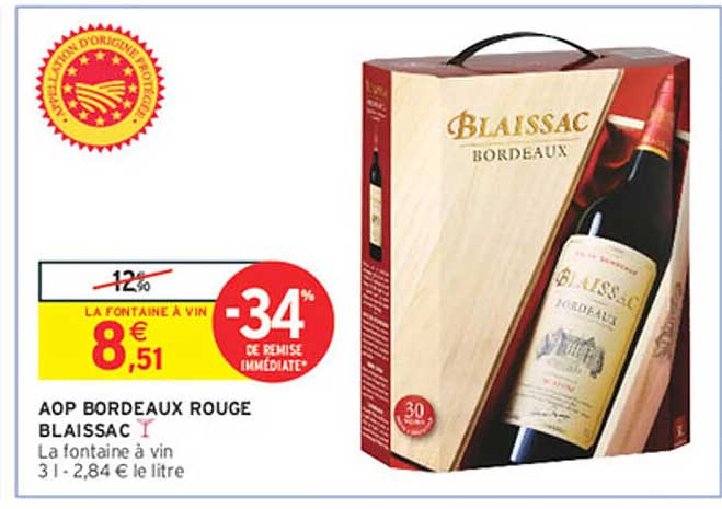 AOP BORDEAUX ROUGE BLAISSAC