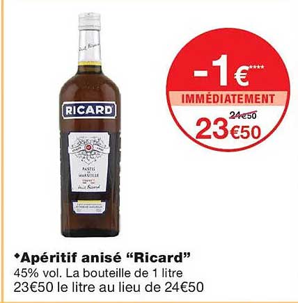 Apéritif anisé “Ricard”