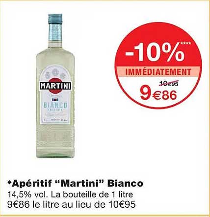 Apéritif “Martini” Bianco