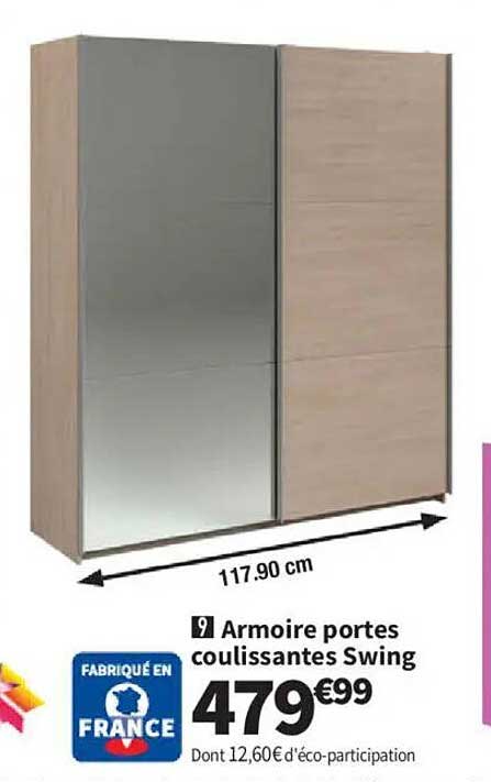 Armoire portes coulissantes Swing
