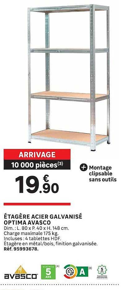 ARRIVAGE 10 000 pièces
