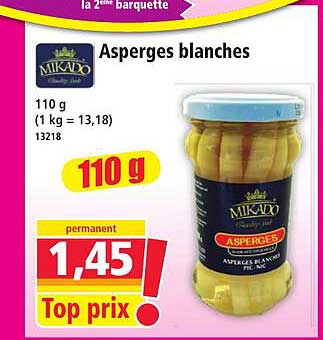Asperges blanches
