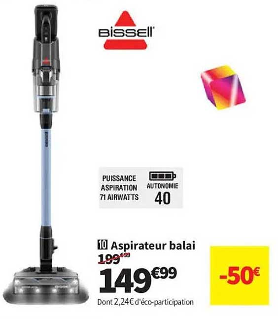 Aspirateur balai