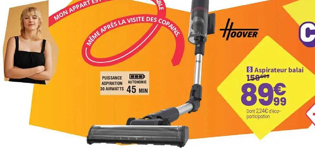 Aspirateur balai