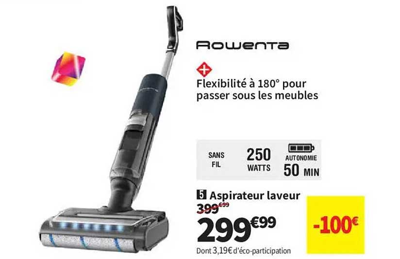 Aspirateur laveur