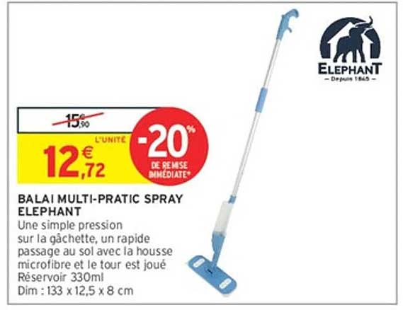 BALAI MULTI-PRATIC SPRAY ELEPHANT