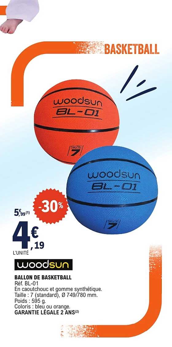 BALLON DE BASKETBALL