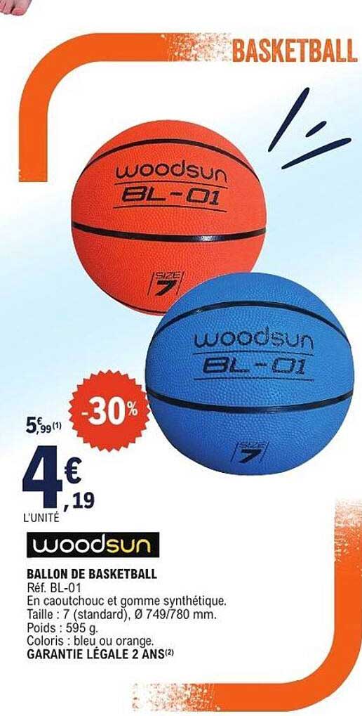 BALLON DE BASKETBALL