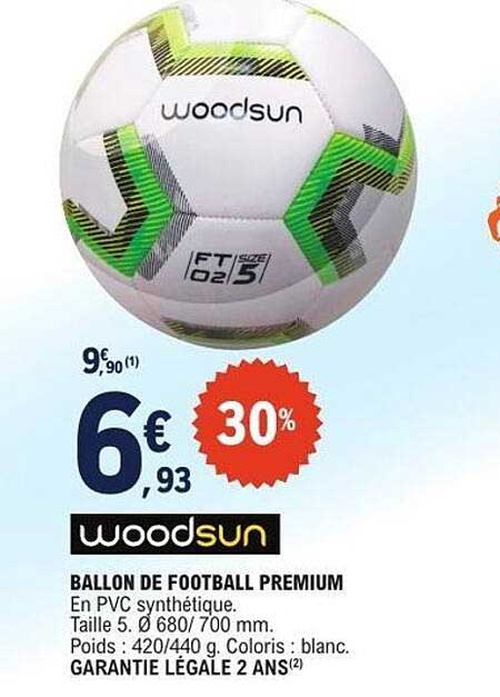 BALLON DE FOOTBALL PREMIUM