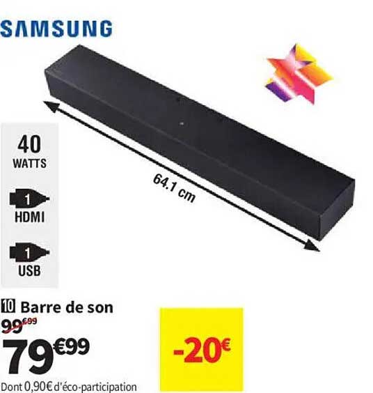 Barre de son