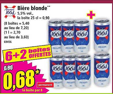 Bière blonde**
