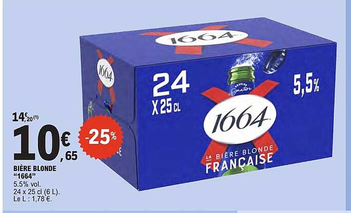 BIÈRE BLONDE “1664”