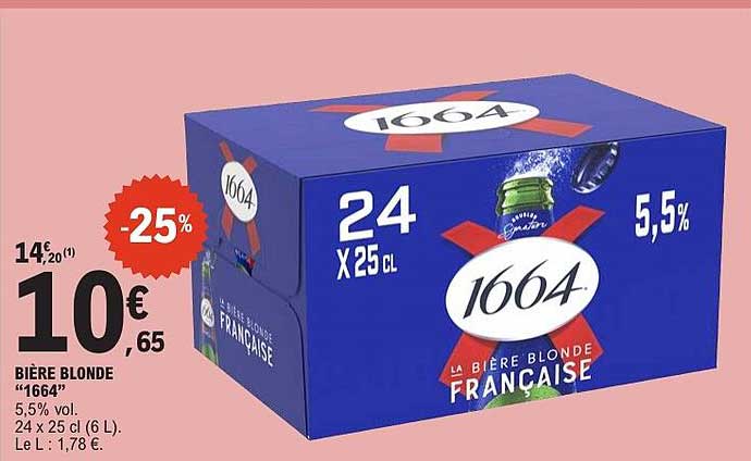 BIÈRE BLONDE “1664”