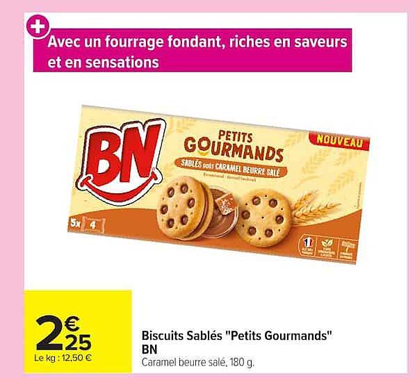 Biscuits Sablés "Petits Gourmands" BN