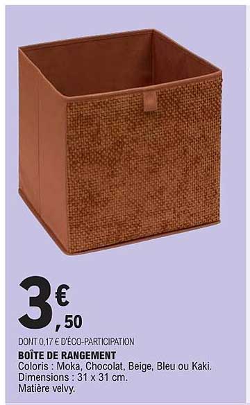 BOITE DE RANGEMENT