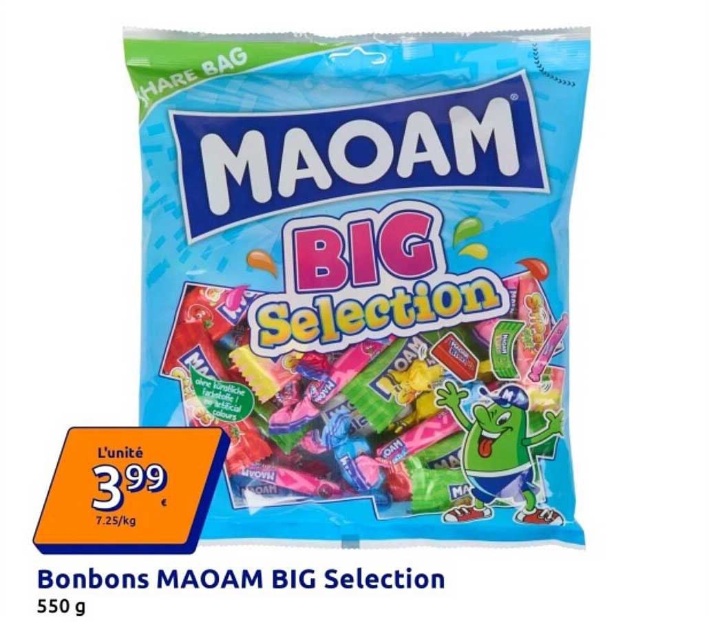 Bonbons MAOAM BIG Selection 550 g