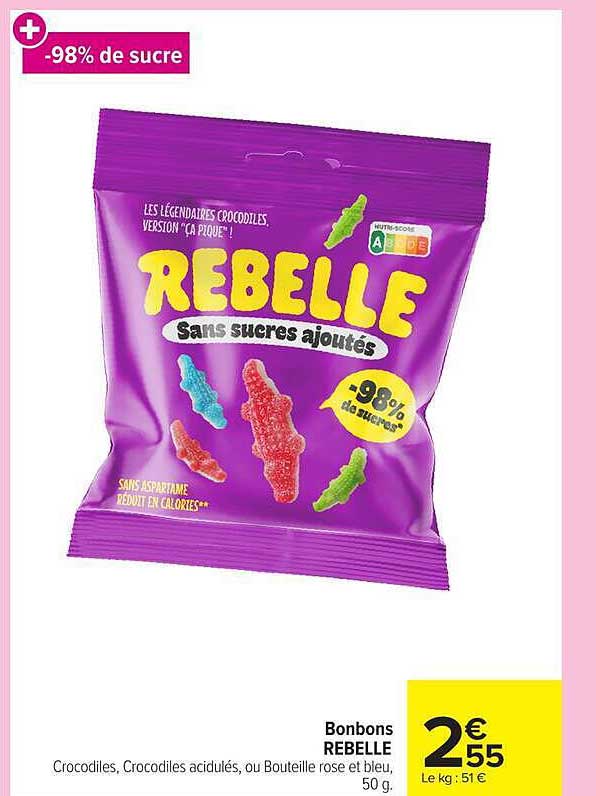 Bonbons REBELLE