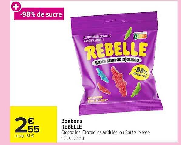 Bonbons REBELLE