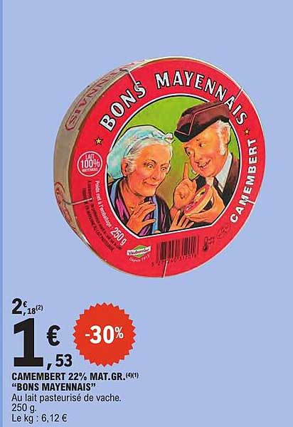 BONS MAYENNAIS CAMEMBERT