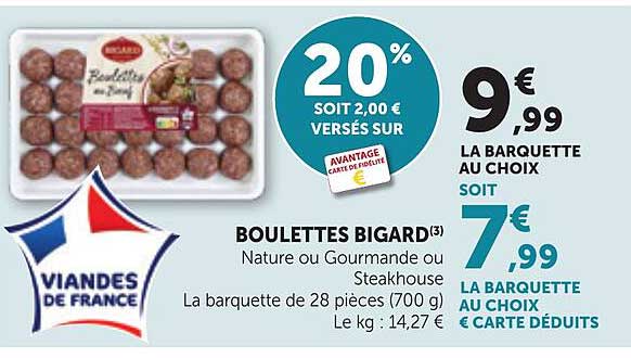 BOULETTES BIGARD