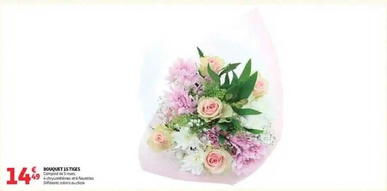 BOUQUET 15 TIGES