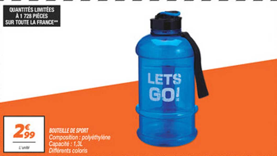 Bouteille de sport