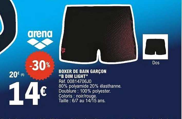 BOXER DE BAIN GARÇON “B DIM LIGHT”