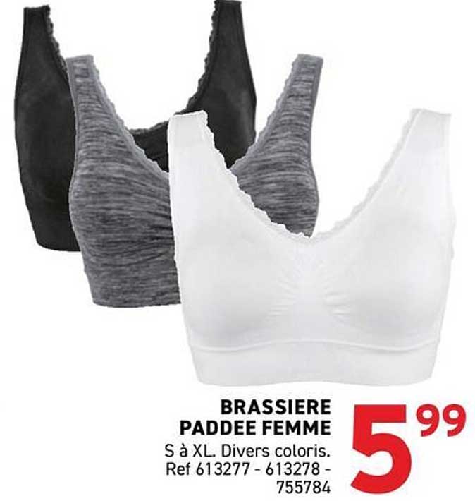 BRASSIERE PADDEE FEMME