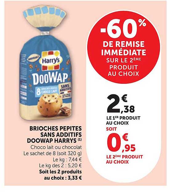 BRIOCHES PEPITES SANS ADDITIFS DOOWAP HARRYS (1)