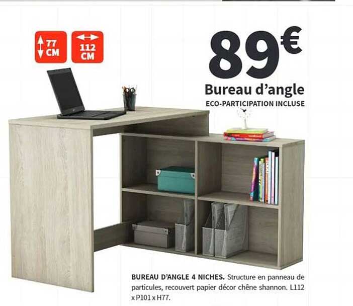 Bureau d’angle