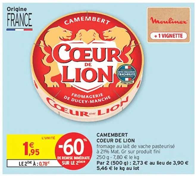 CAMEMBERT COEUR DE LION