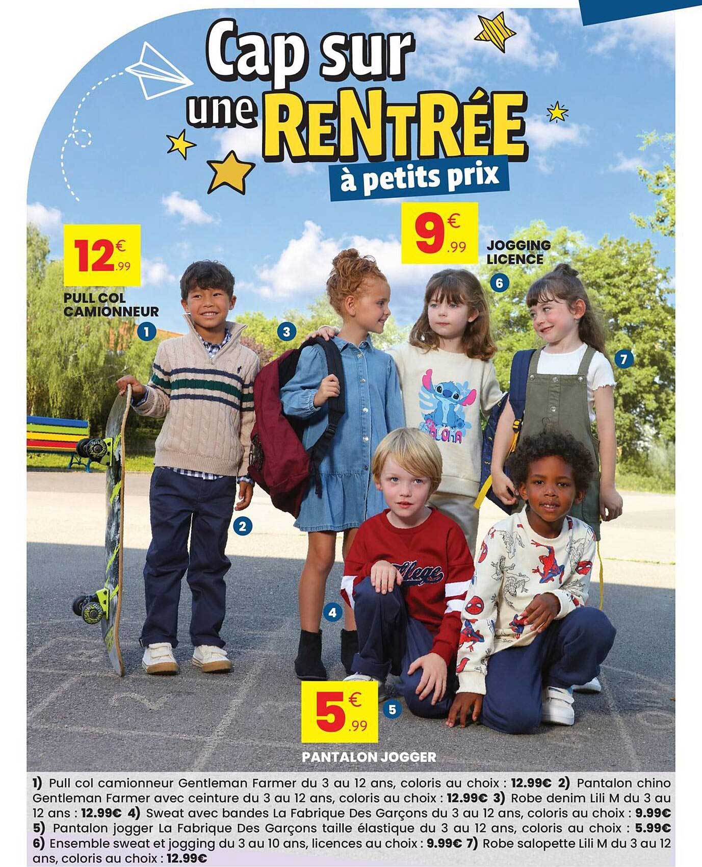 Cap sur une RENTRÉE à petits prix