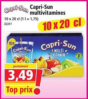 Capri-Sun multivitamines