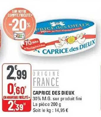 CAPRICE DES DIEUX