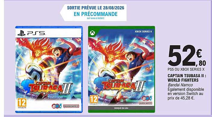 CAPTAIN TSUBASA II : WORLD FIGHTERS