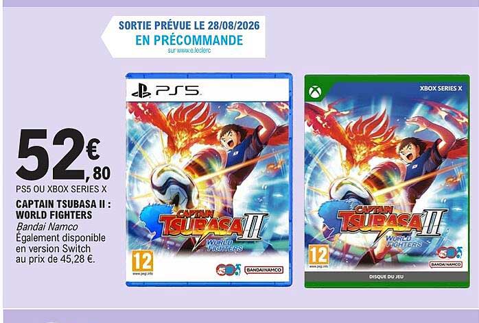 CAPTAIN TSUBASA II : WORLD FIGHTERS