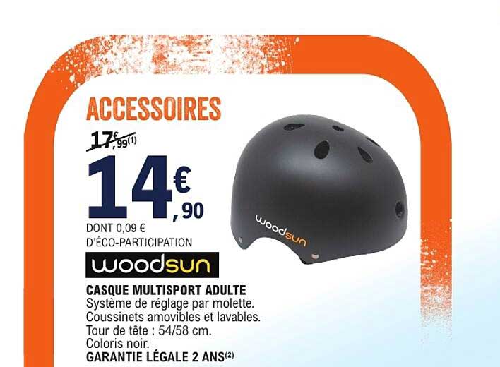 CASQUE MULTISPORT ADULTE