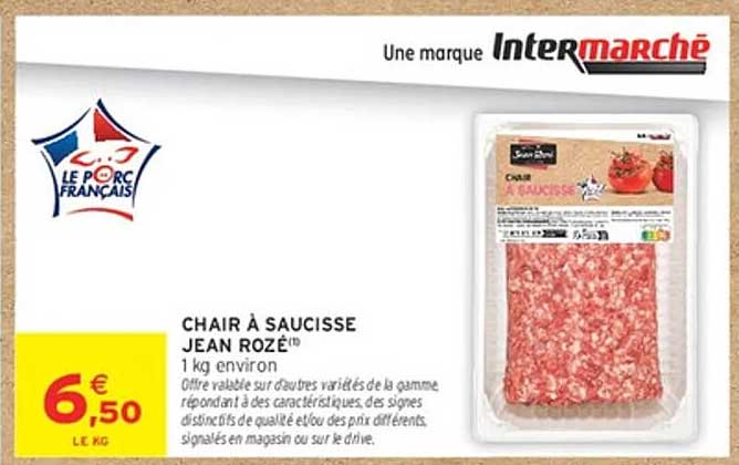 CHAIR À SAUCISSE JEAN ROZÉ