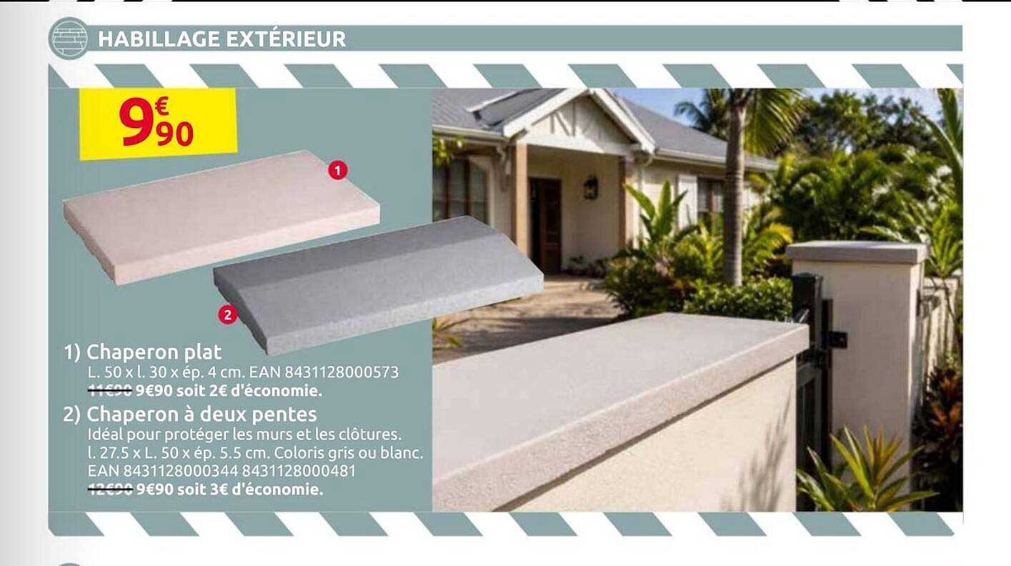 Chaperon plat