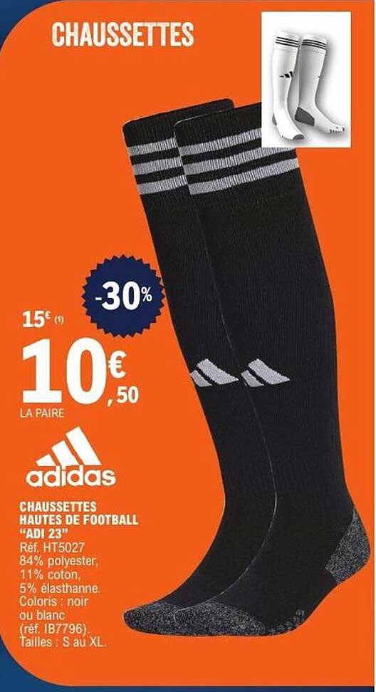 CHAUSSETTES HAUTES DE FOOTBALL “ADI 23”