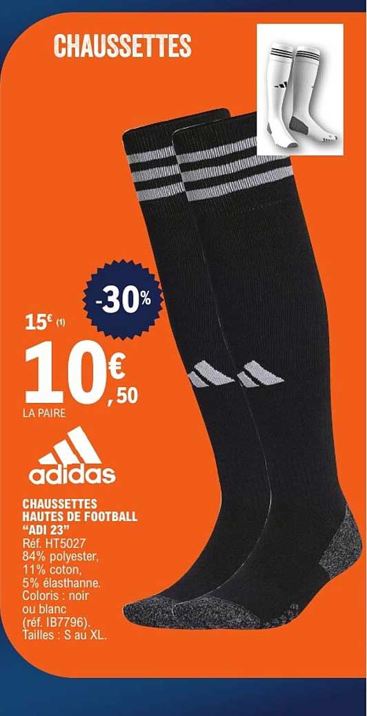 CHAUSSETTES HAUTES DE FOOTBALL “ADI 23”