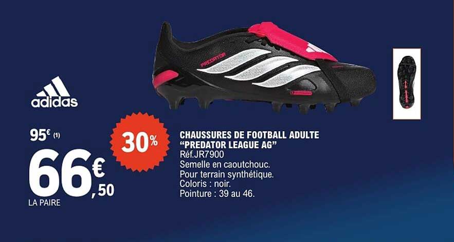CHAUSSURES DE FOOTBALL ADULTE PREDATOR LEAGUE AG*