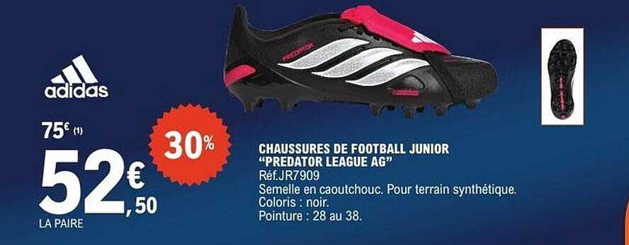 CHAUSSURES DE FOOTBALL JUNIOR “PREDATOR LEAGUE AG”