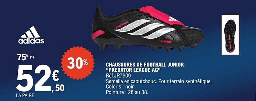 CHAUSSURES DE FOOTBALL JUNIOR “PREDATOR LEAGUE AG”