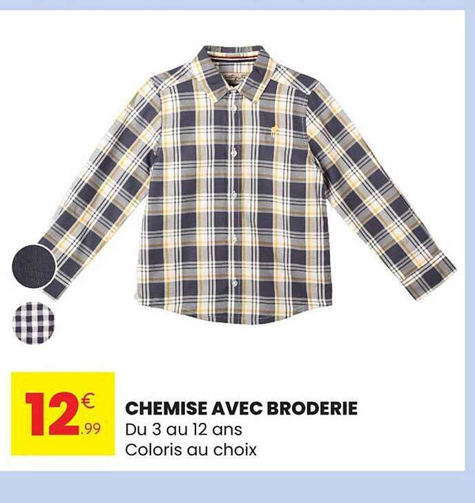 CHEMISE AVEC BRODERIE