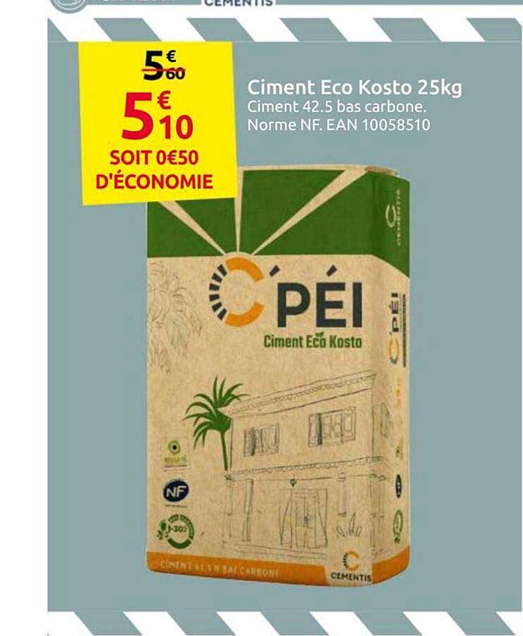 Ciment Eco Kosto 25kg
